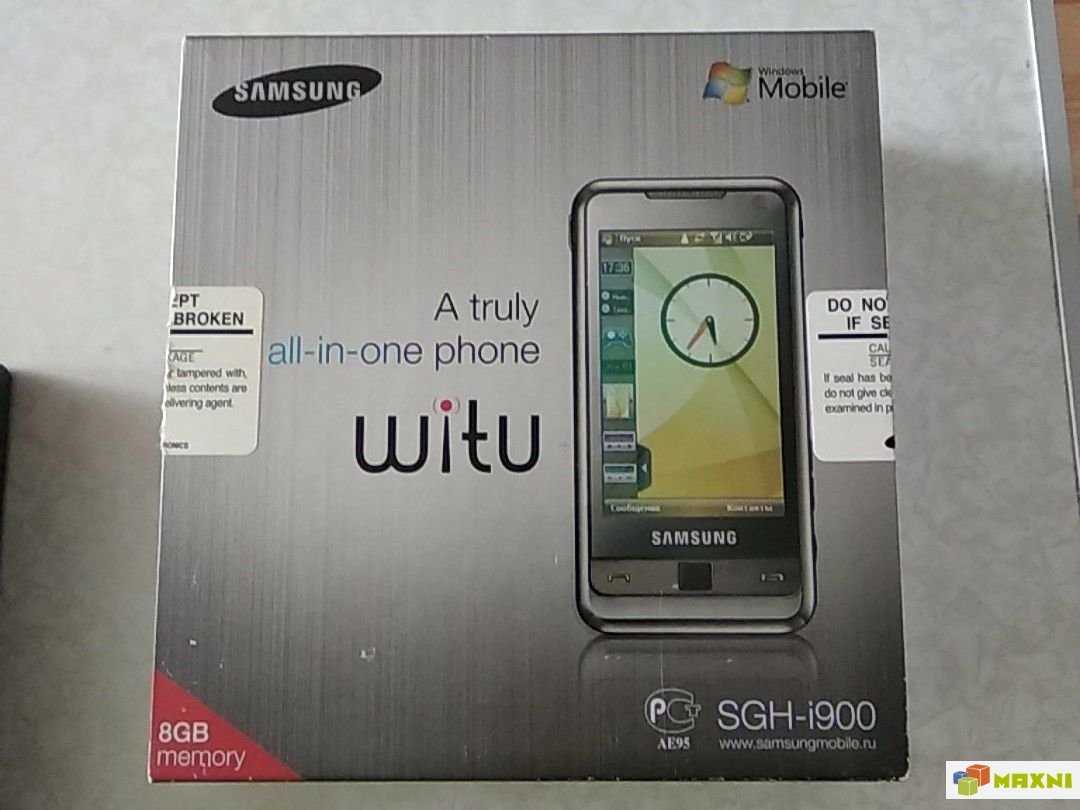 Смартфон samsung witu sgh-i900 8 гб — купить, цена и характеристики, отзывы