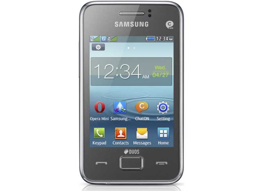 Samsung star 3 duos s5222 (белый)