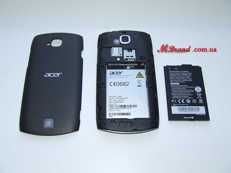 Acer cloudmobile s500 (черный)