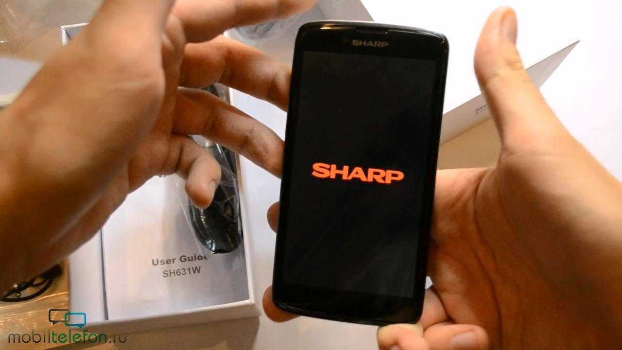 Sharp sh631w