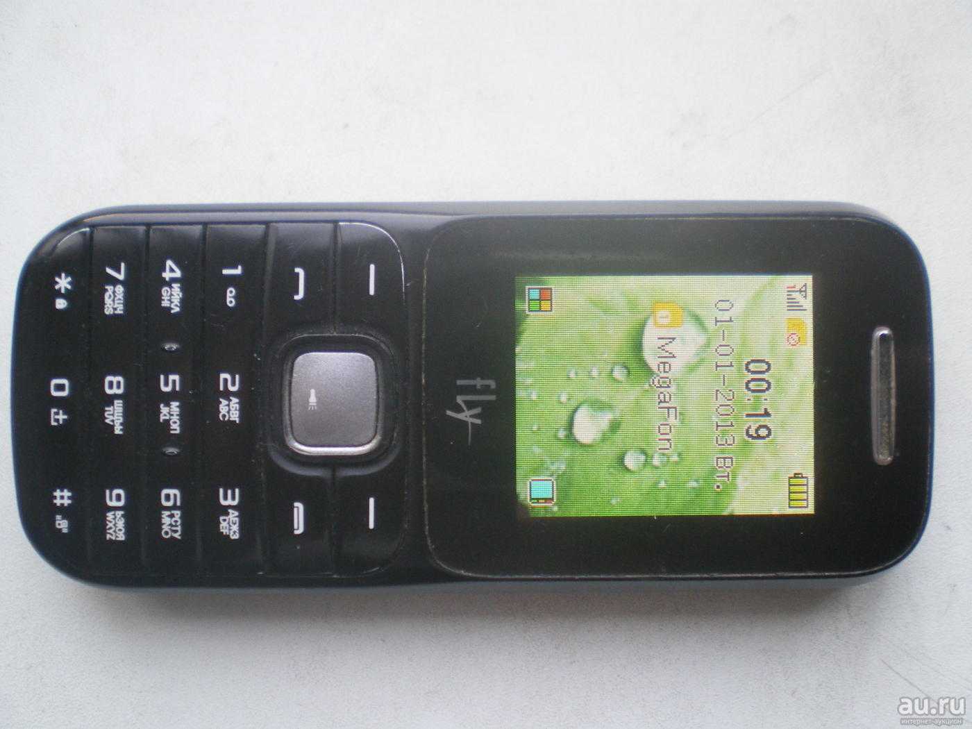 Мобильный телефон fly ds106 black
