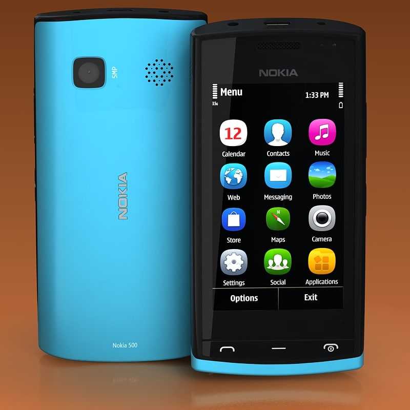 Nokia 500 - описание, характеристики, тест, отзывы, цены, фото