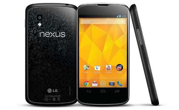 Смартфон lg nexus 4 e960 black 16 gb
