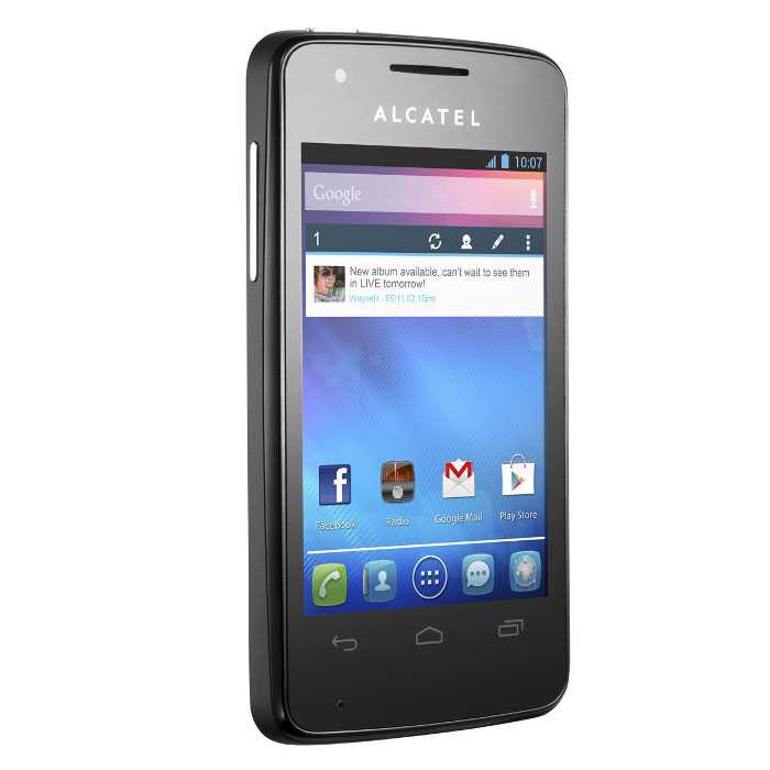 Alcatel one touch 1060 (черный) - купить , скидки, цена, отзывы, обзор, характеристики - мобильные телефоны