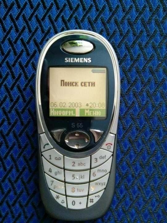 Siemens c55 - описание телефона