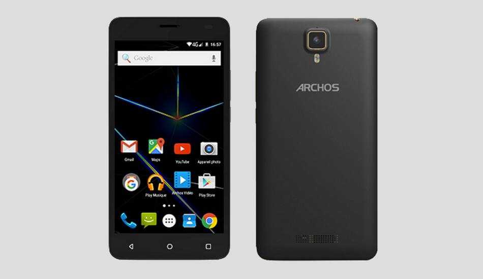 Смартфон archos 50c oxygen черный — купить, цена и характеристики, отзывы