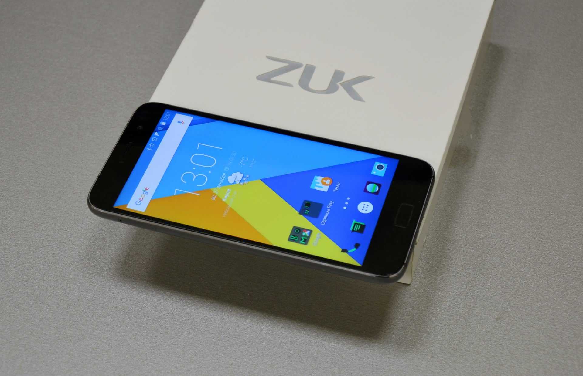 Обзор смартфона zuk edge с узкими рамками и мощным процессором