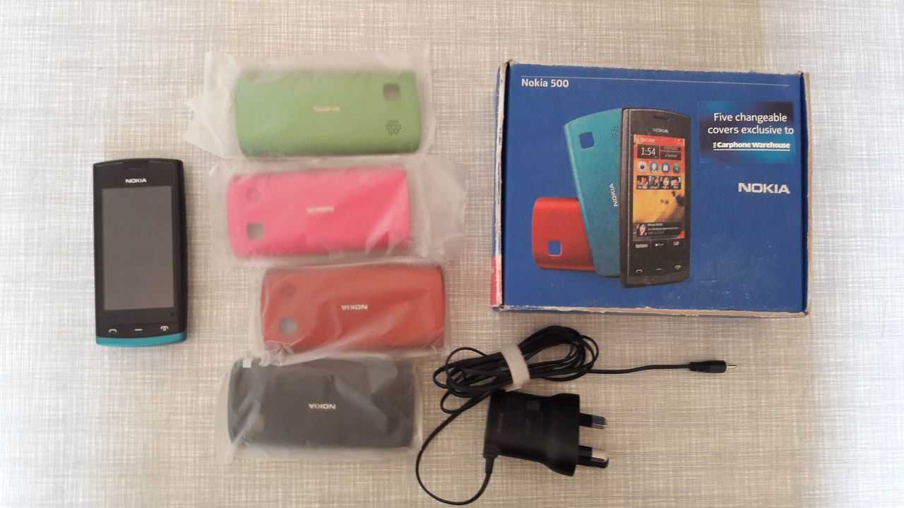 Nokia 500 - описание, характеристики, тест, отзывы, цены, фото