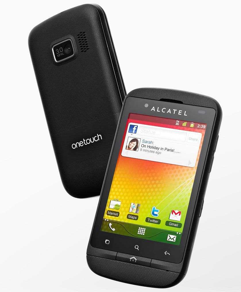 Alcatel one touch 810