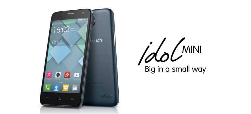 Обзор смартфона alcatel one touch idol mini
