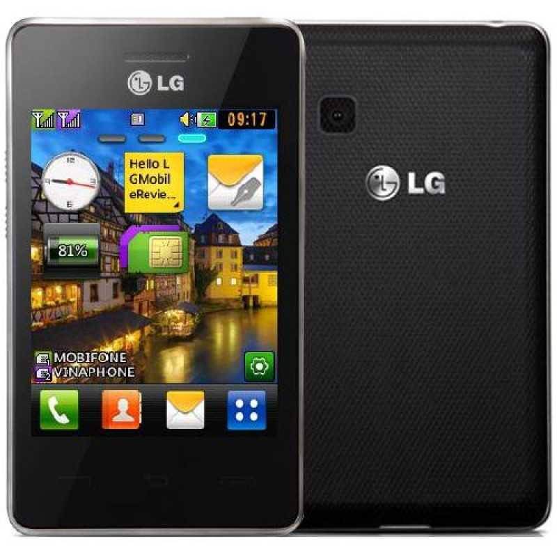 Телефон lg t375: отзывы, видеообзоры, цены, характеристики