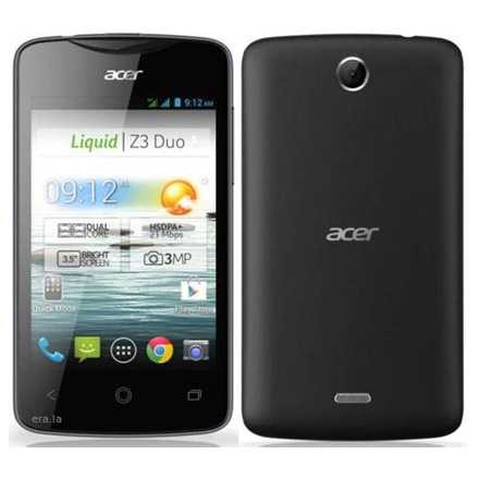 Acer liquid z3 duo (черный)