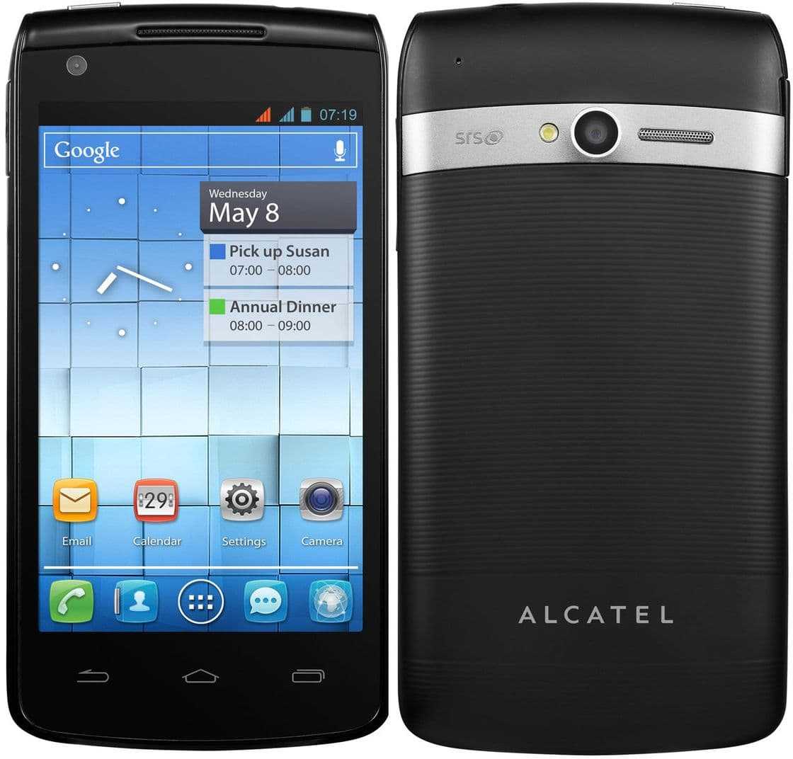 Смартфон alcatel one touch 991 play-violet