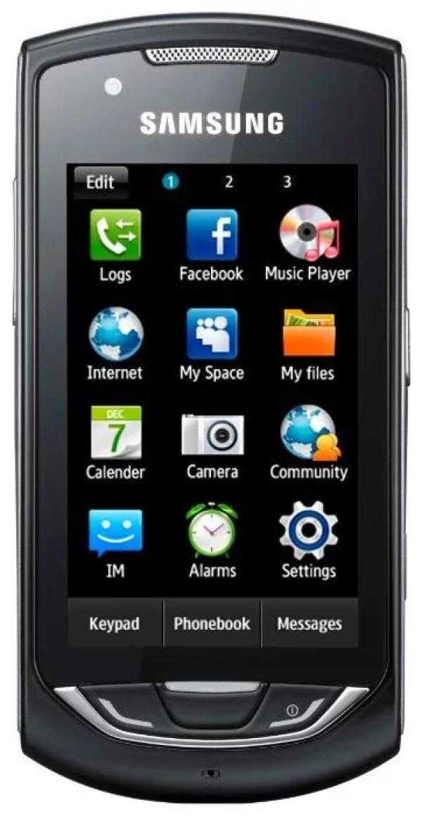 Samsung s5620 monte (black) - купить , скидки, цена, отзывы, обзор, характеристики - мобильные телефоны