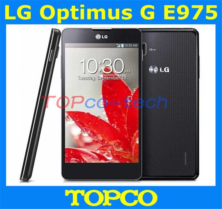 Мобильный телефон LG Optimus G E975 - подробные характеристики обзоры видео фото Цены в интернет-магазинах где можно купить мобильный телефон LG Optimus G E975