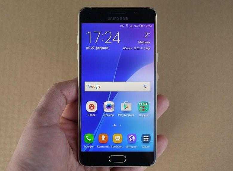 Мобильный телефон Samsung Galaxy A5 (2017) - подробные характеристики обзоры видео фото Цены в интернет-магазинах где можно купить мобильный телефон Samsung Galaxy A5 (2017)