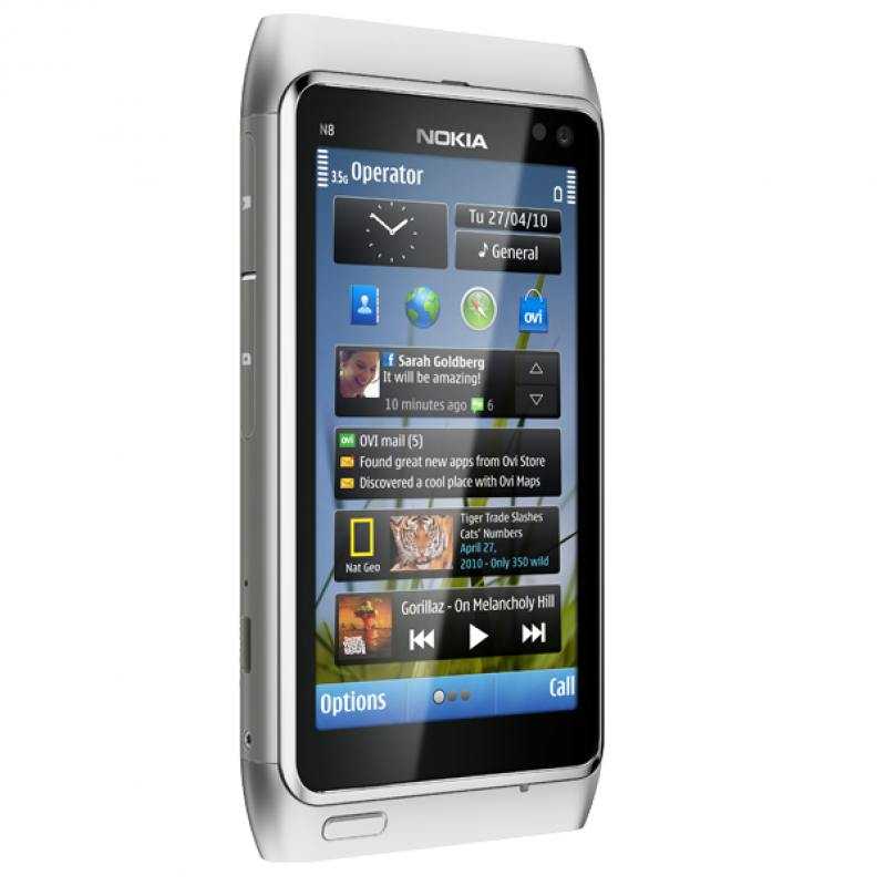 Nokia n8 - описание телефона