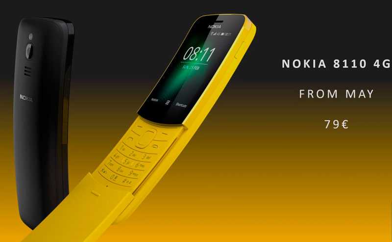 Телефон nokia 8110 4g yellow (ta-1048) — купить, цена и характеристики, отзывы