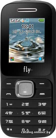 Мобильный телефон fly ds106d black