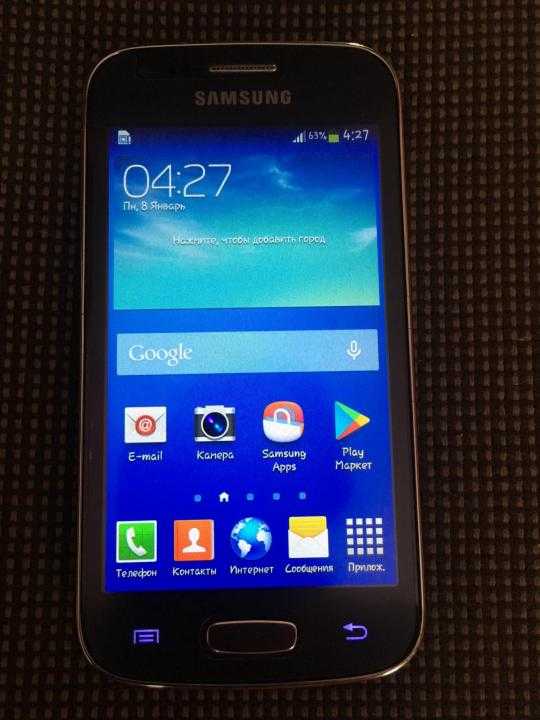 Samsung galaxy ace s5830 (черный)