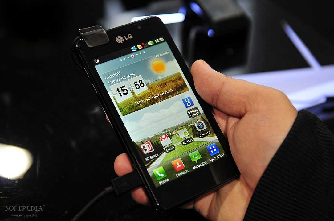 Замена экрана смартфона lg optimus 3d max p725