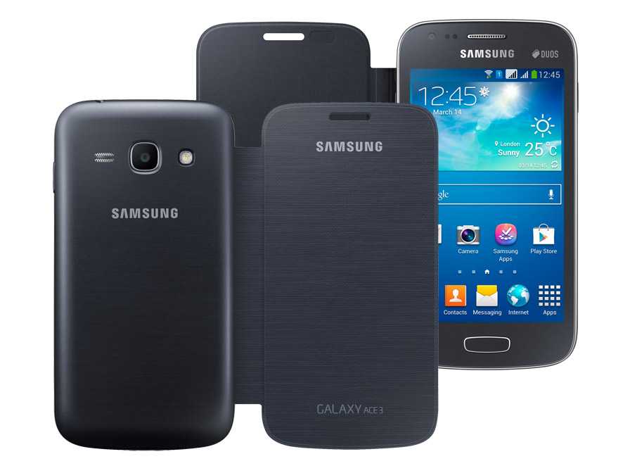 Samsung galaxy ace 3 lte s7275 (черный)