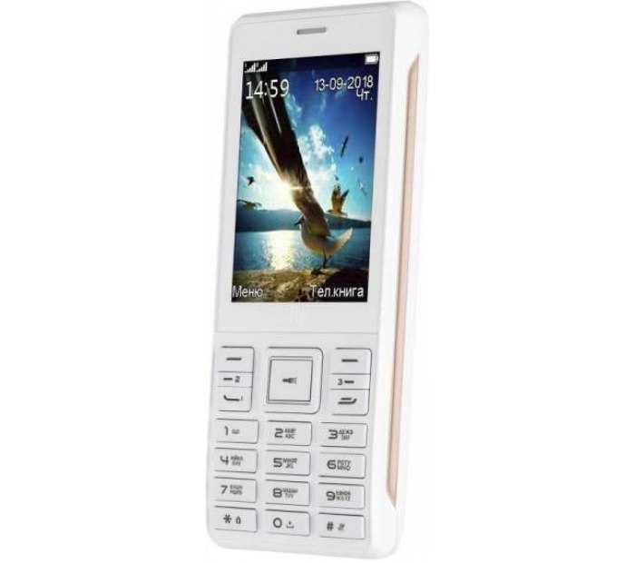 Мобильный телефон fly lx500 white
