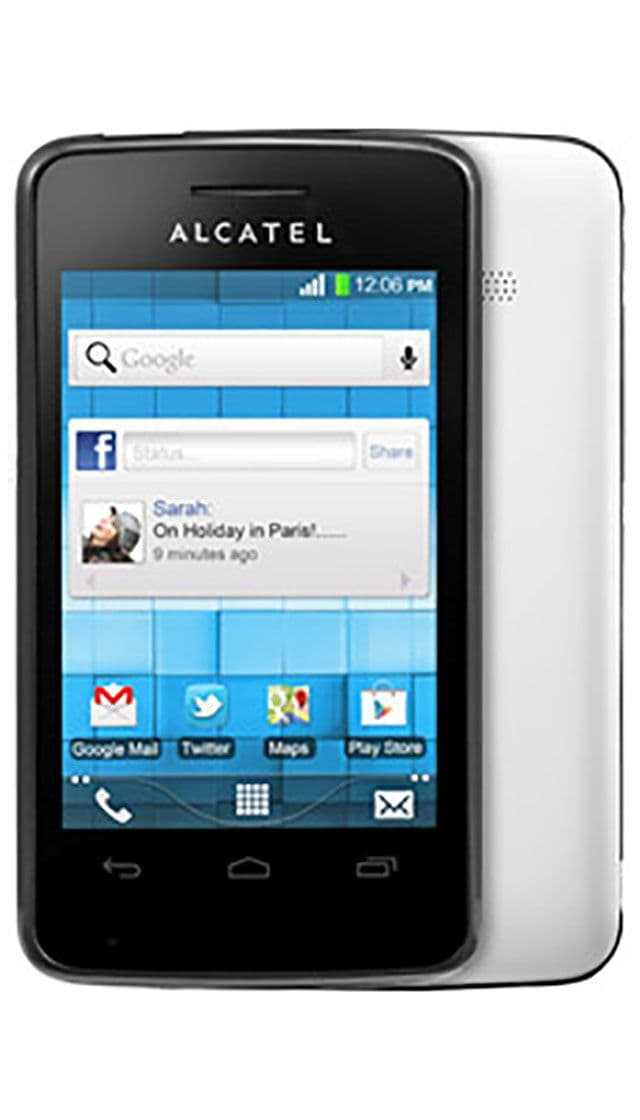 Мобильный телефон Alcatel One Touch 1060D - подробные характеристики обзоры видео фото Цены в интернет-магазинах где можно купить мобильный телефон Alcatel One Touch 1060D